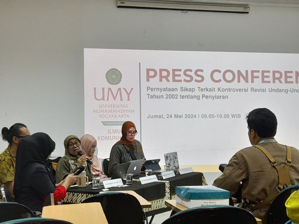 Perguruan Tinggi Muhammadiyah Kompak Menolak RUU Penyiaran, Dimulai dari&nbsp;UMY