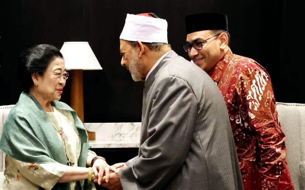 Megawati Bertemu Imam Besar Al Azhar Selama Setengah Jam, Ini yang&nbsp;Dibahas