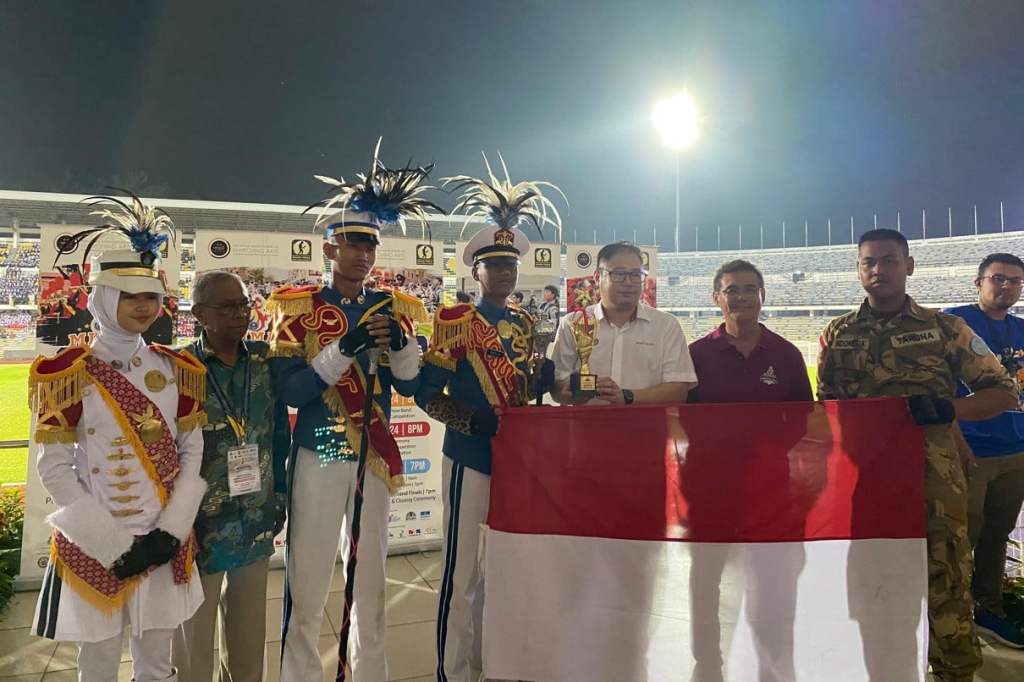 Tim Marching Band SMAN 3 Taruna Angkasa Borong Medali dalam Ajang Internasional