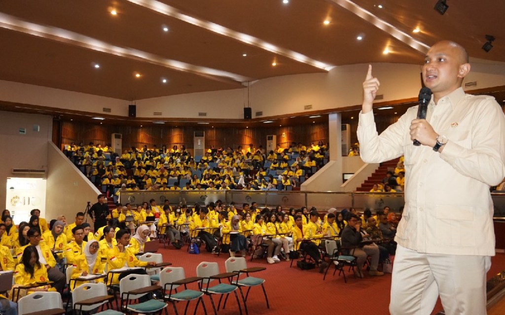 Di Depan Mahasiswa FHUI, Soepandji Bicara soal Dinamika Geopolitik & Nilai&nbsp;Pancasila